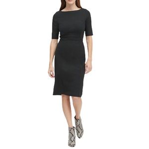 ⭐️ Banana Republic Ponte Boat-Neck Sheath Dress